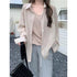 WANWAN Two Piece  Sets Tank Top With Shirts